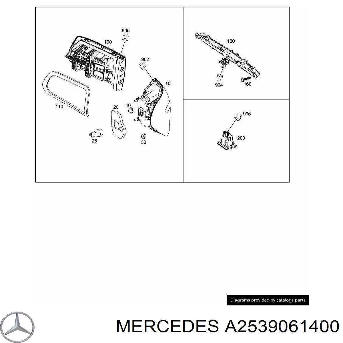 A2539061400 Mercedes 