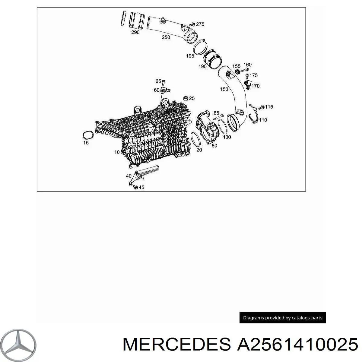 A2561410025 Mercedes