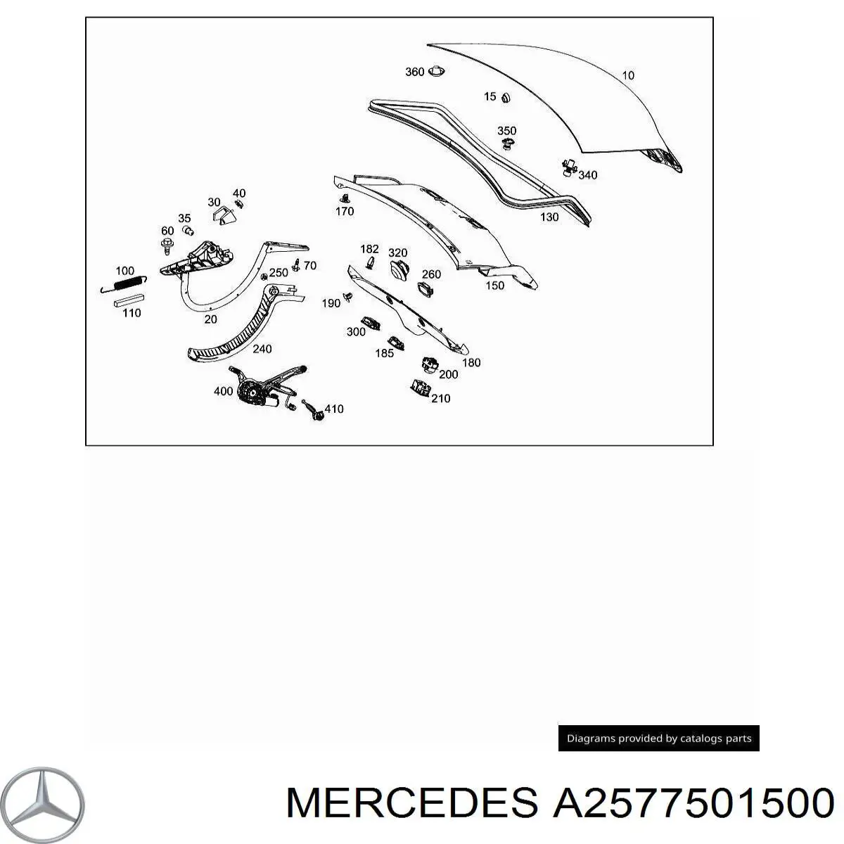  A2577501500 Mercedes