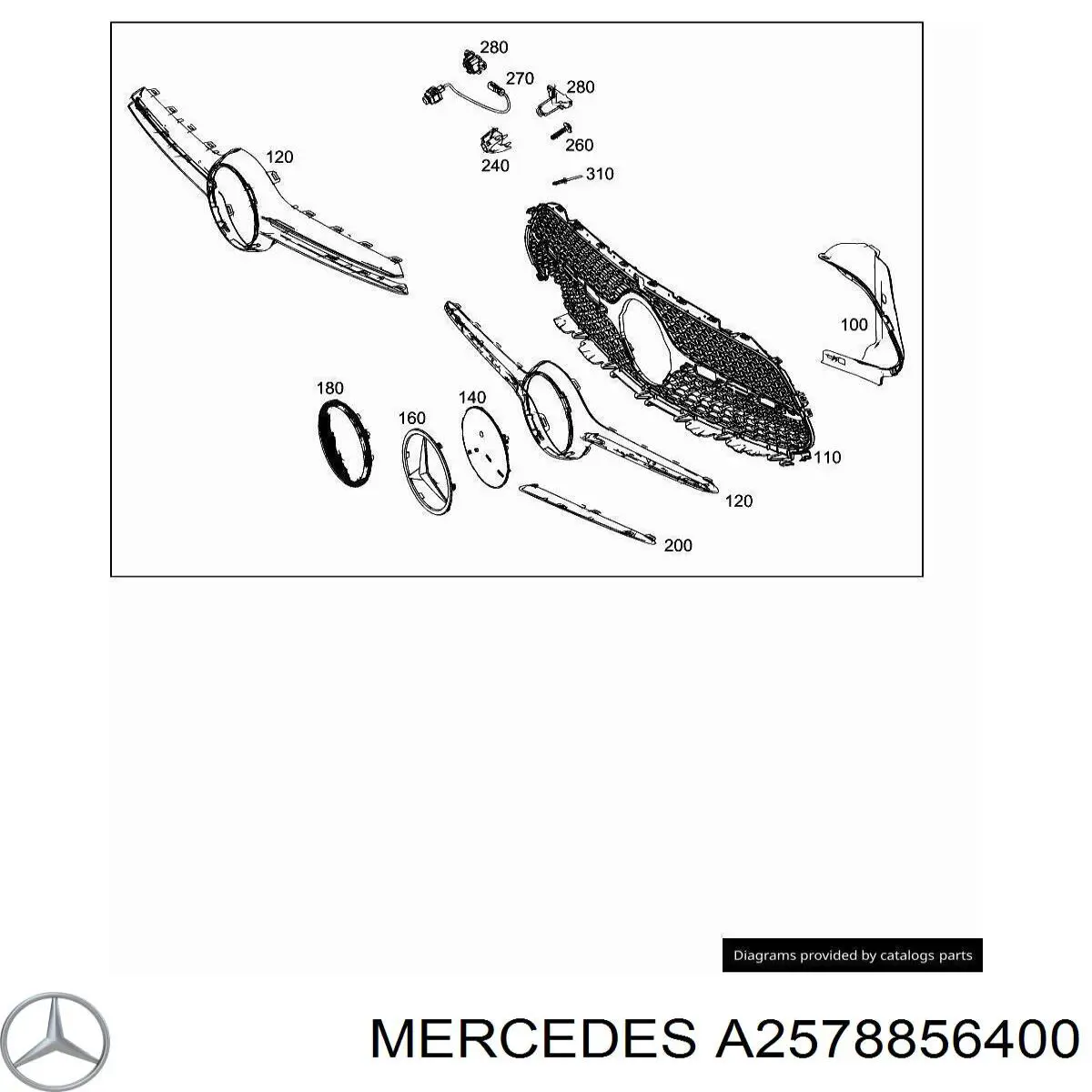 A2578856400 Mercedes 