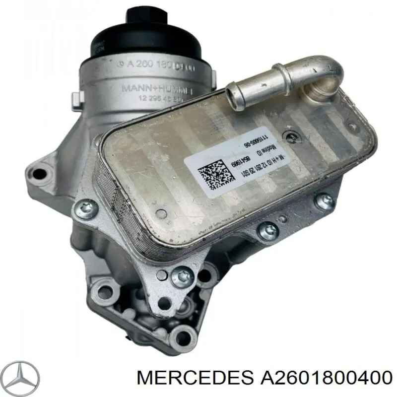 Caixa do filtro de óleo para Mercedes CLA (C118)
