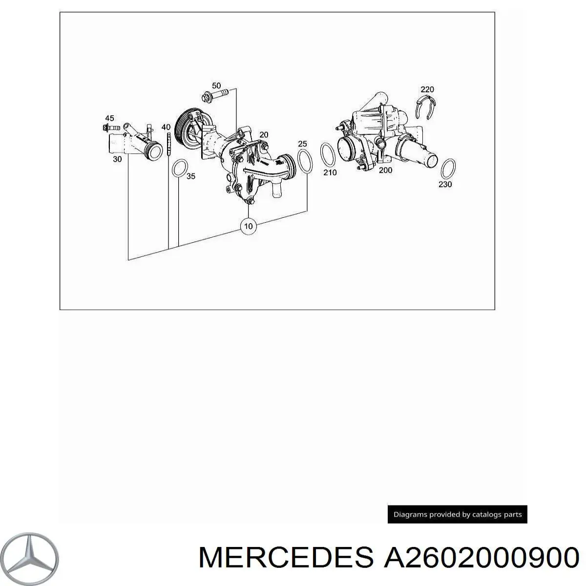 A2602000900 Mercedes 