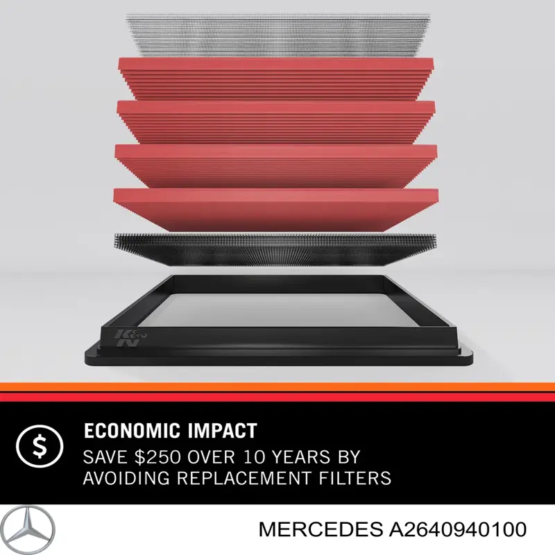 A2640940100 Mercedes Воздушный фильтр двигателя
