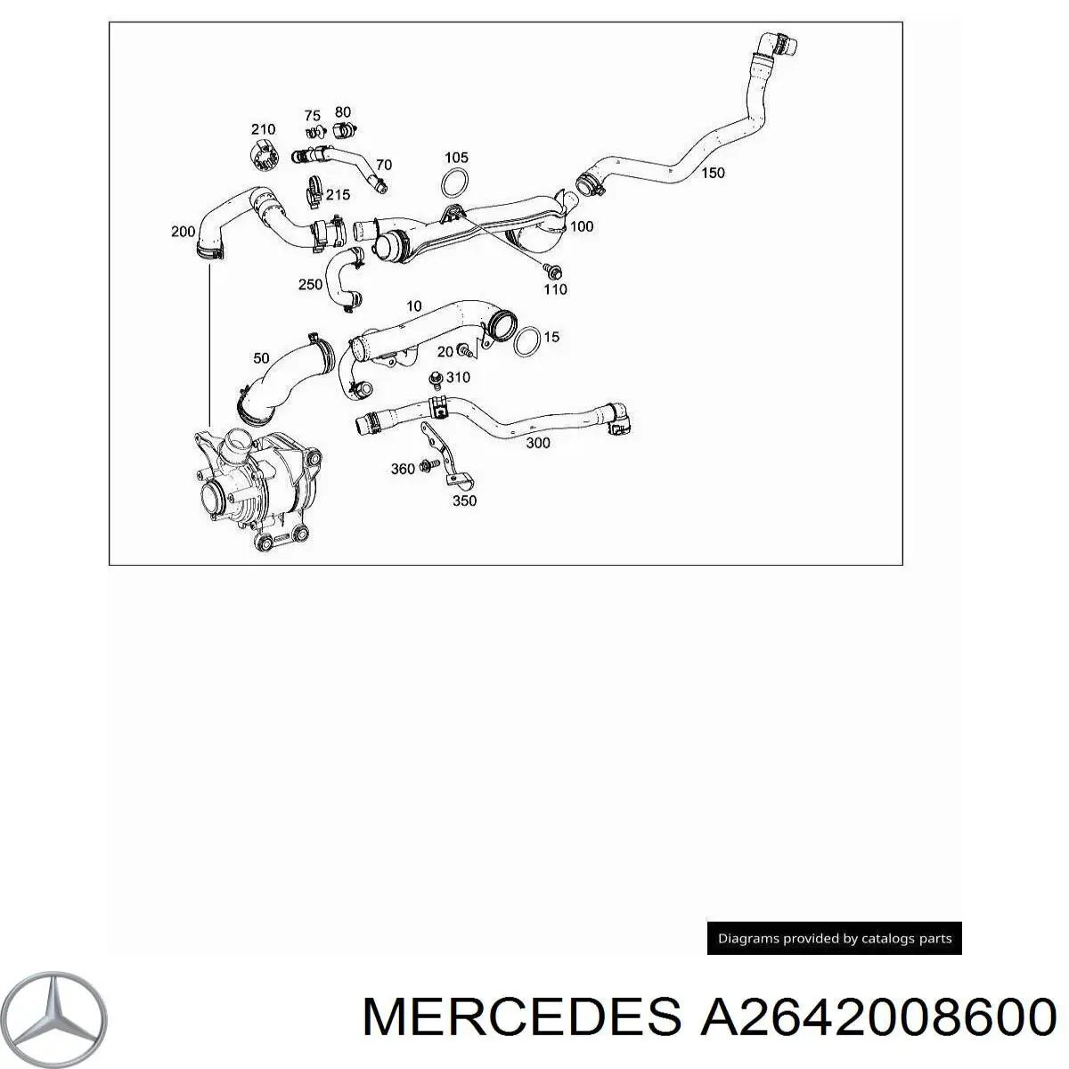 A2642008600 Mercedes 