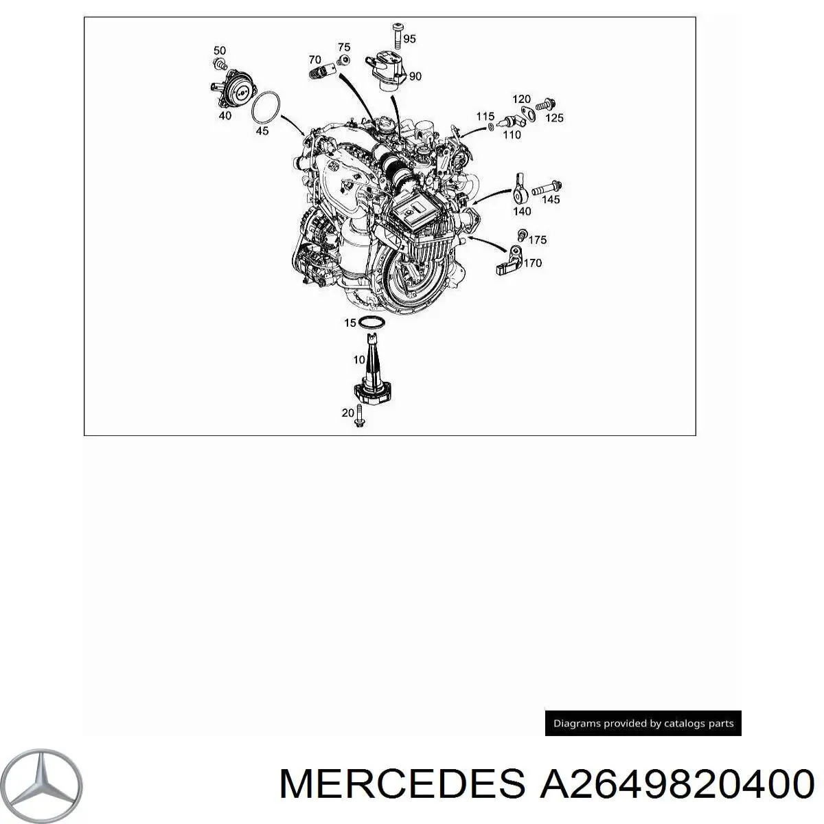  A2649820400 Mercedes