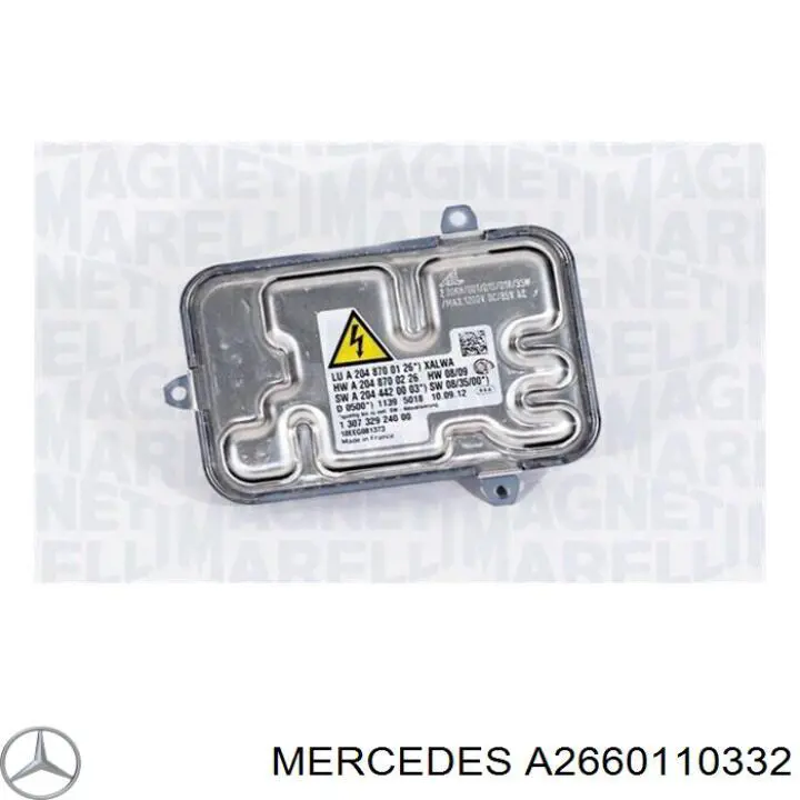 2660110332 Mercedes сальник коленвала двигателя задний