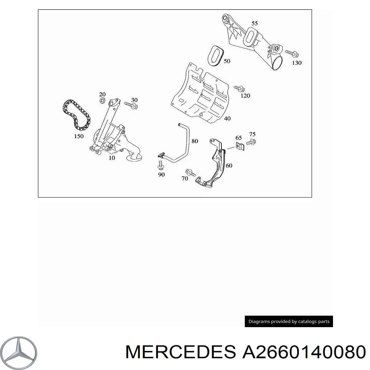 A2660140080 Mercedes 