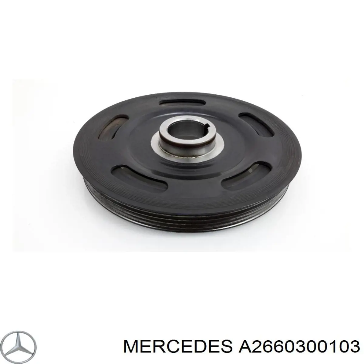 Шкив коленвала (демпфер) Mercedes A2660300103 цена, от 126.69 USD
