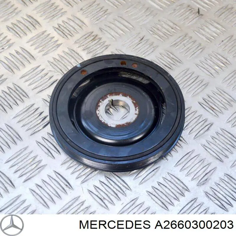 Шкив коленвала A2660300203 Mercedes