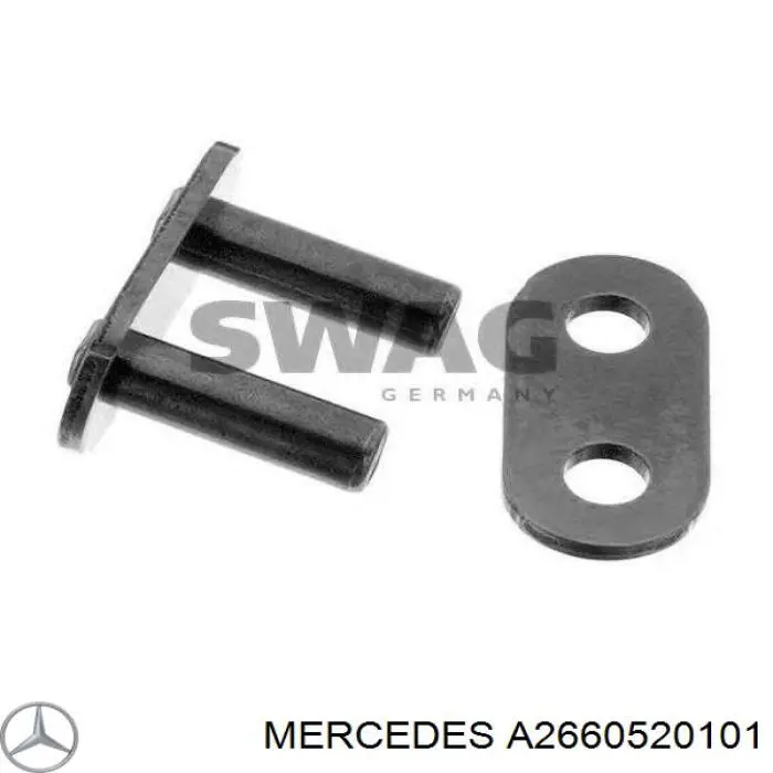 Engrenagem de cadeia da roda dentada da árvore distribuidora de motor para Mercedes B  W245