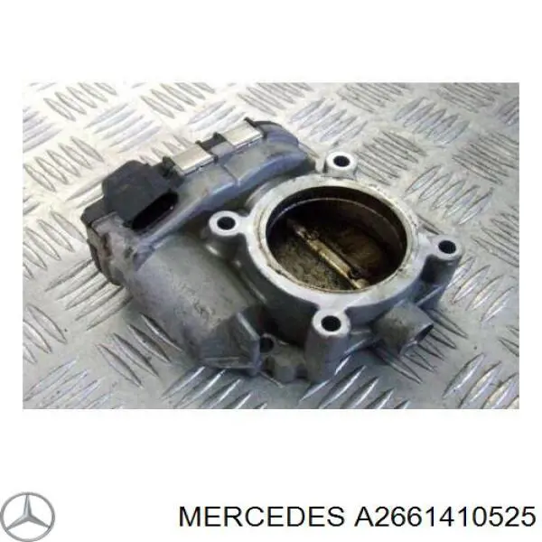Válvula de borboleta montada A2661410525 Mercedes