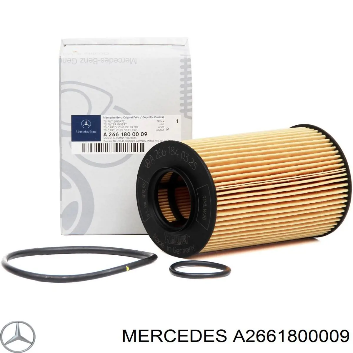 A2661800009 Mercedes масляный фильтр