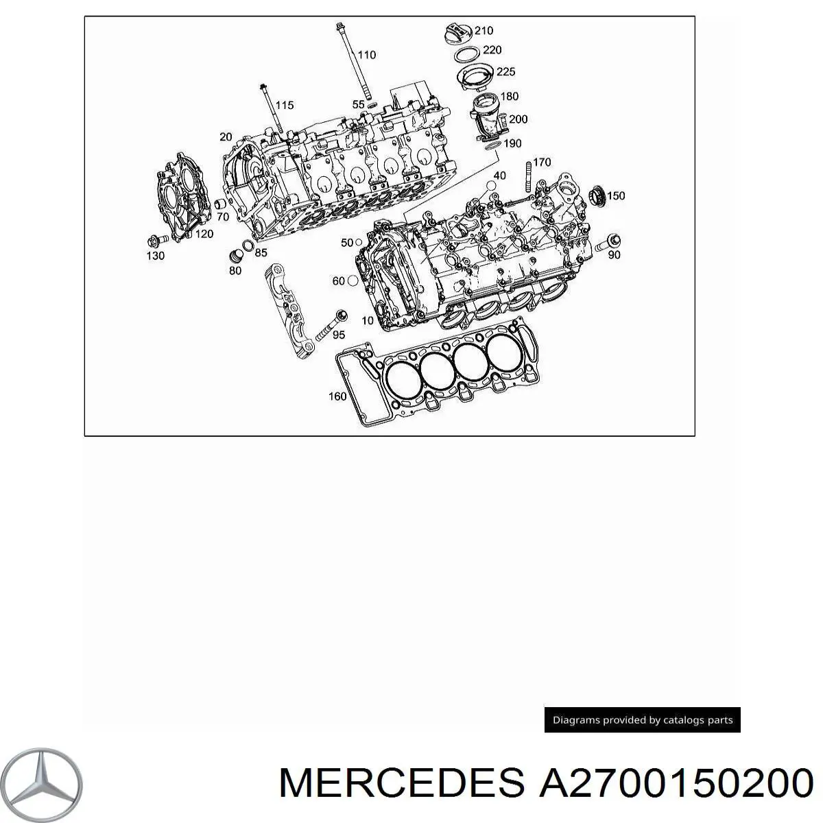 A2700150200 Mercedes 