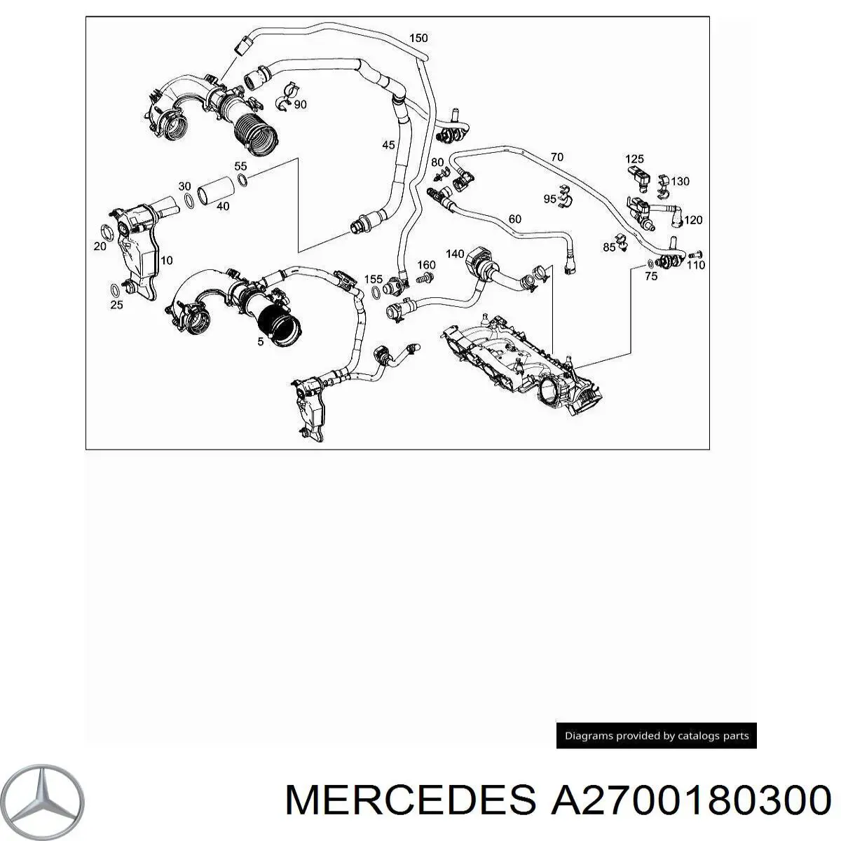 A2700184000 Mercedes 
