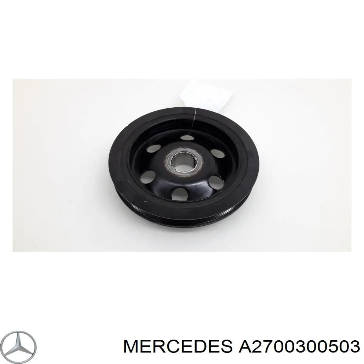 A2700300503 Mercedes polia de cambota