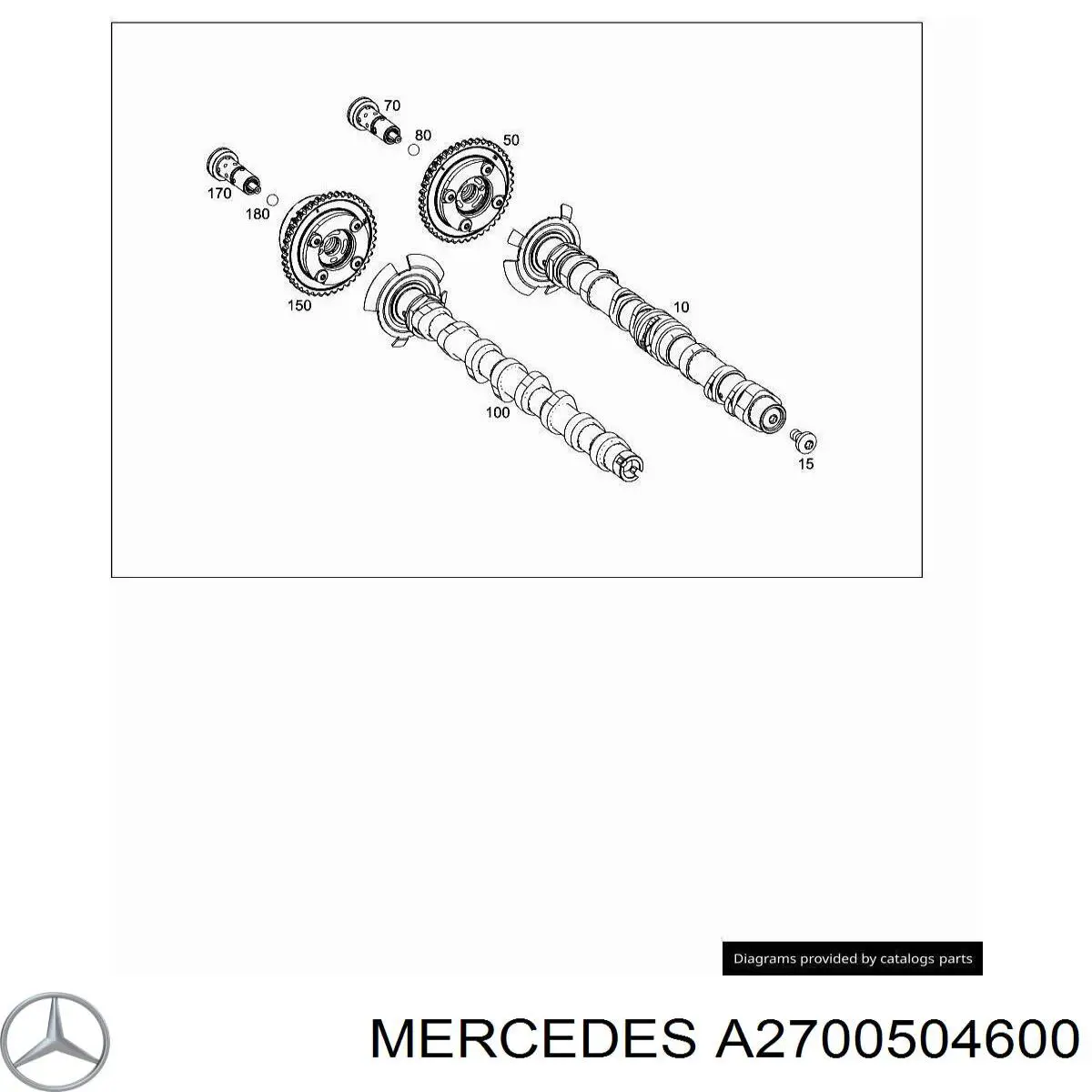 A2700504600 Mercedes 