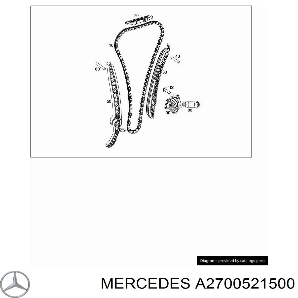  Mercedes A2700521500 цена, от 3.30 USD
