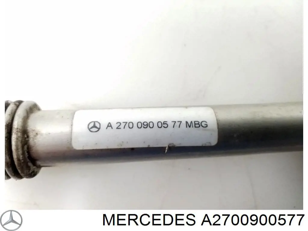 Трубка (шланг) отвода масла от турбины Mercedes 2700900577 цена, от 26.61 USD