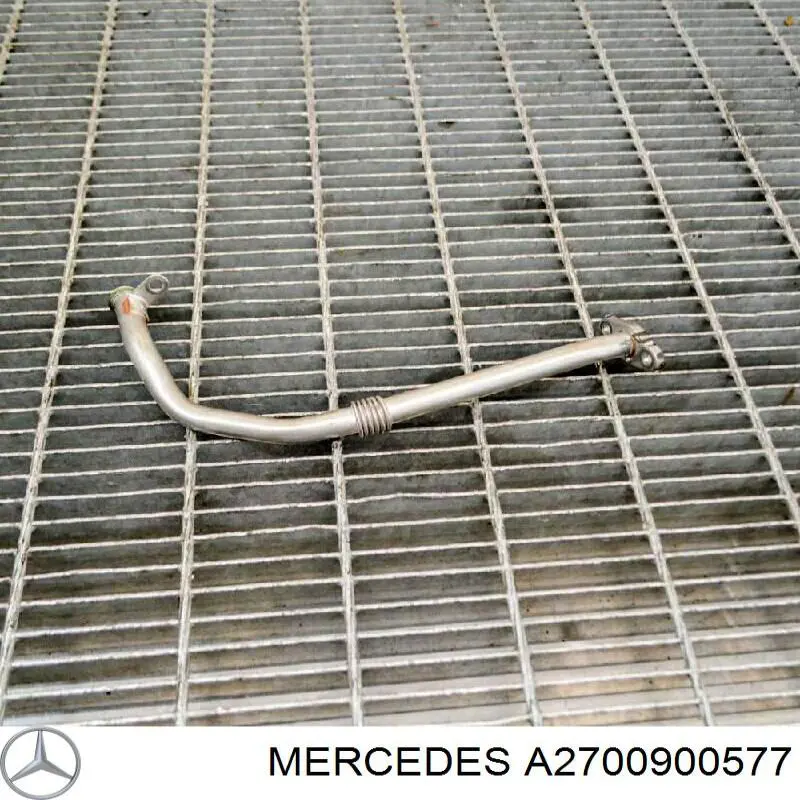 Купить 2700900577 Mercedes Трубка (шланг) отвода масла от турбины