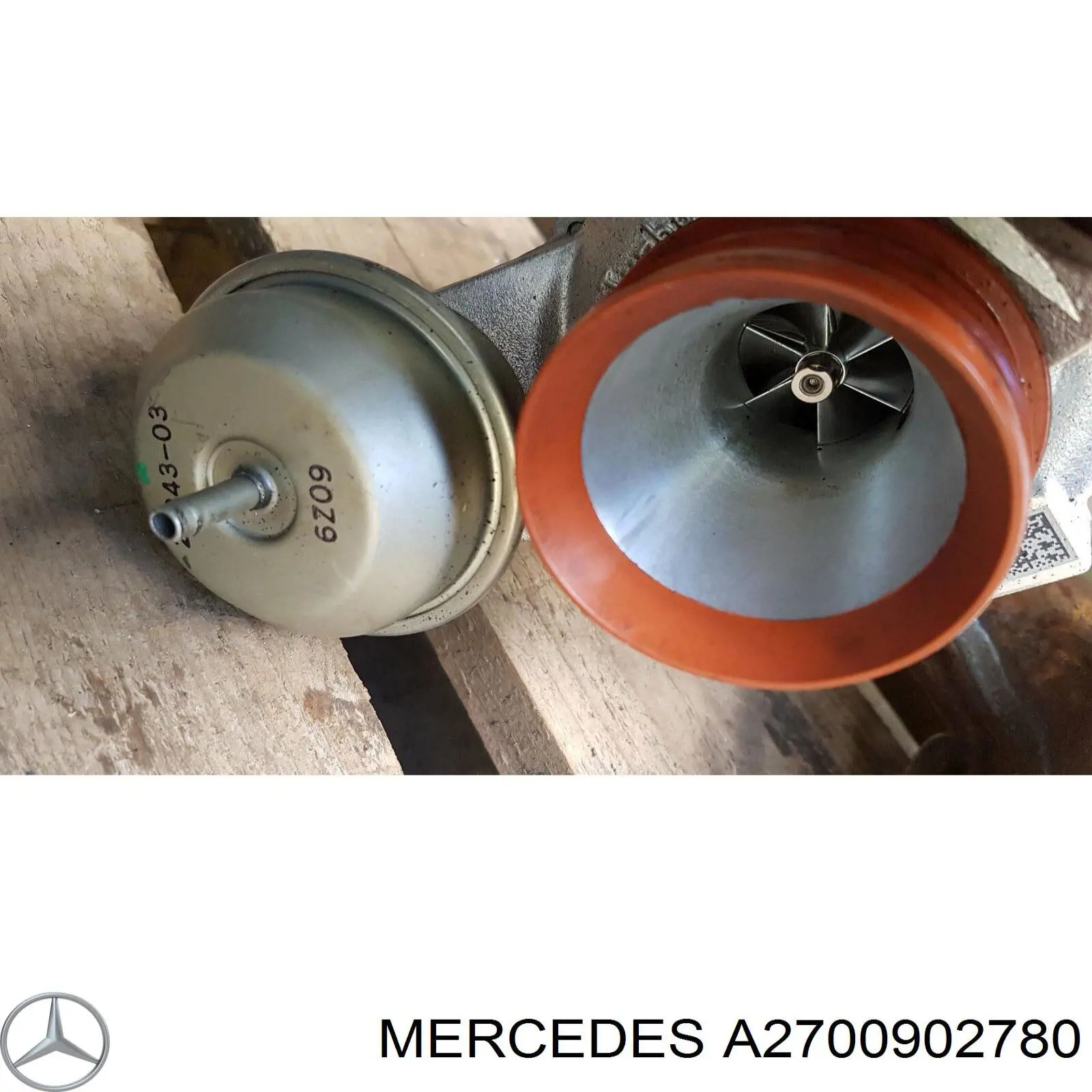 A2700902780 Mercedes турбина
