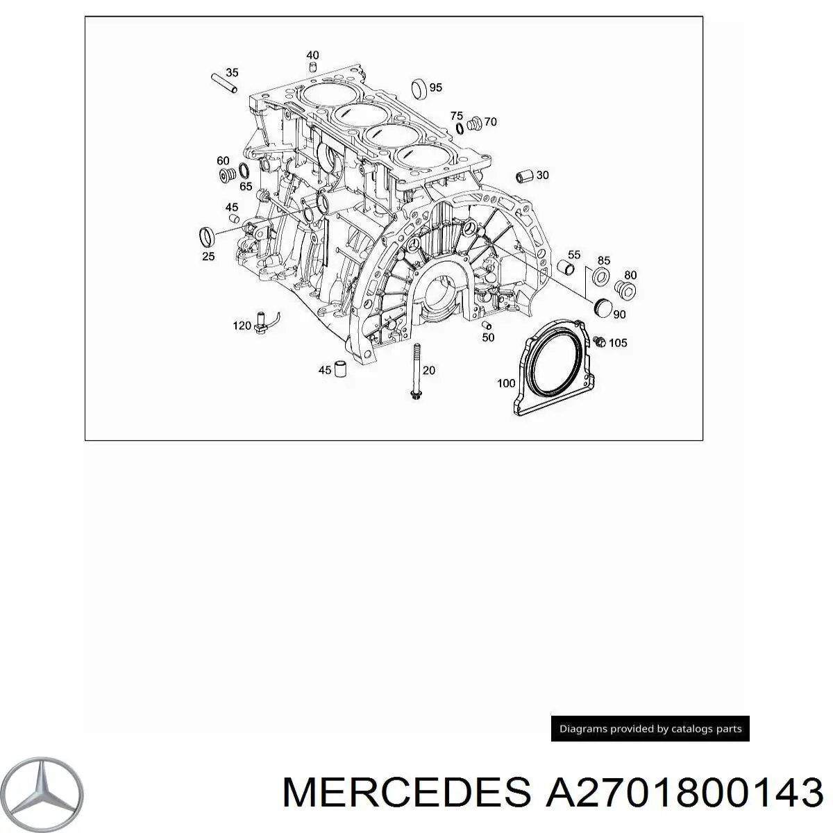  A2701800143 Mercedes