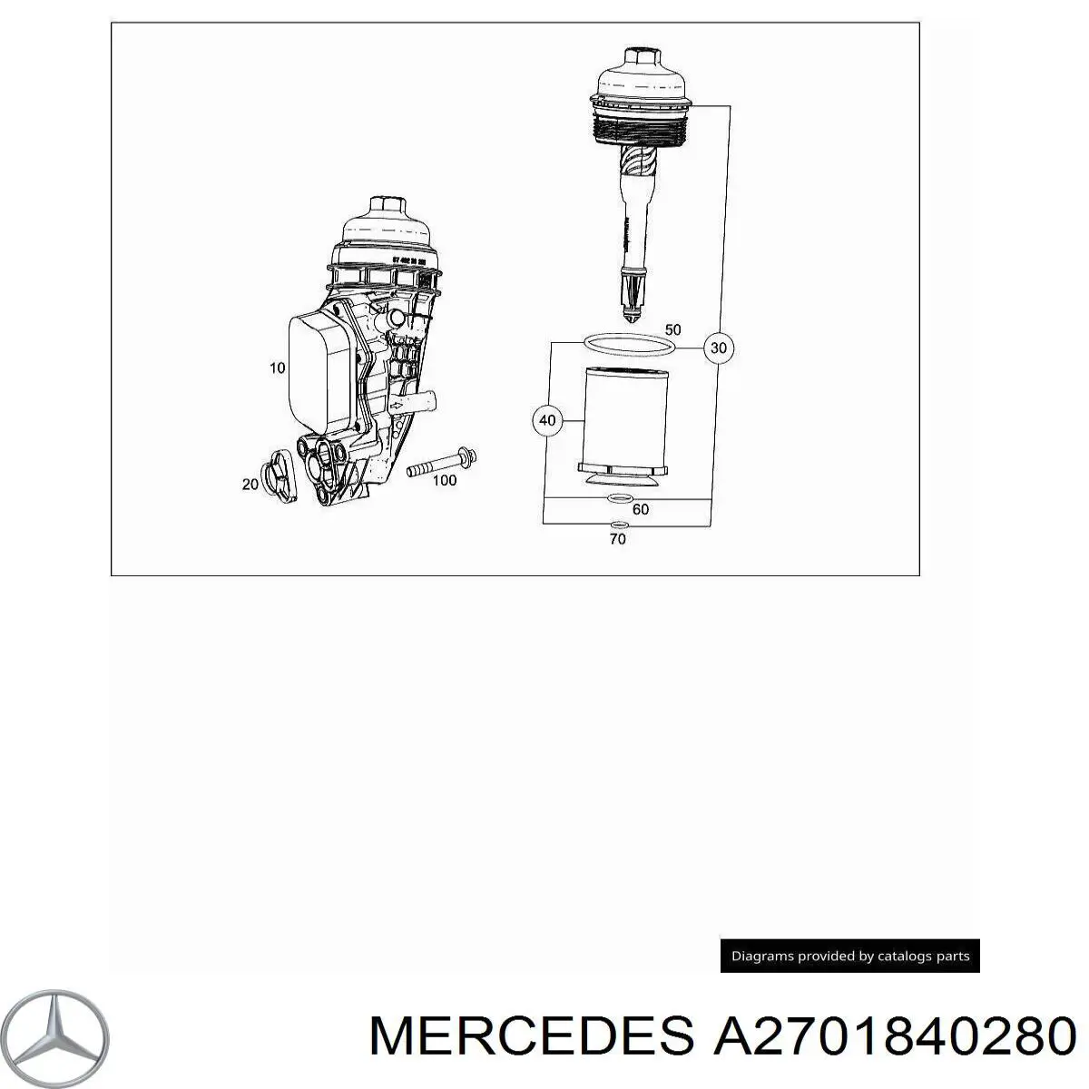  A2701840280 Mercedes