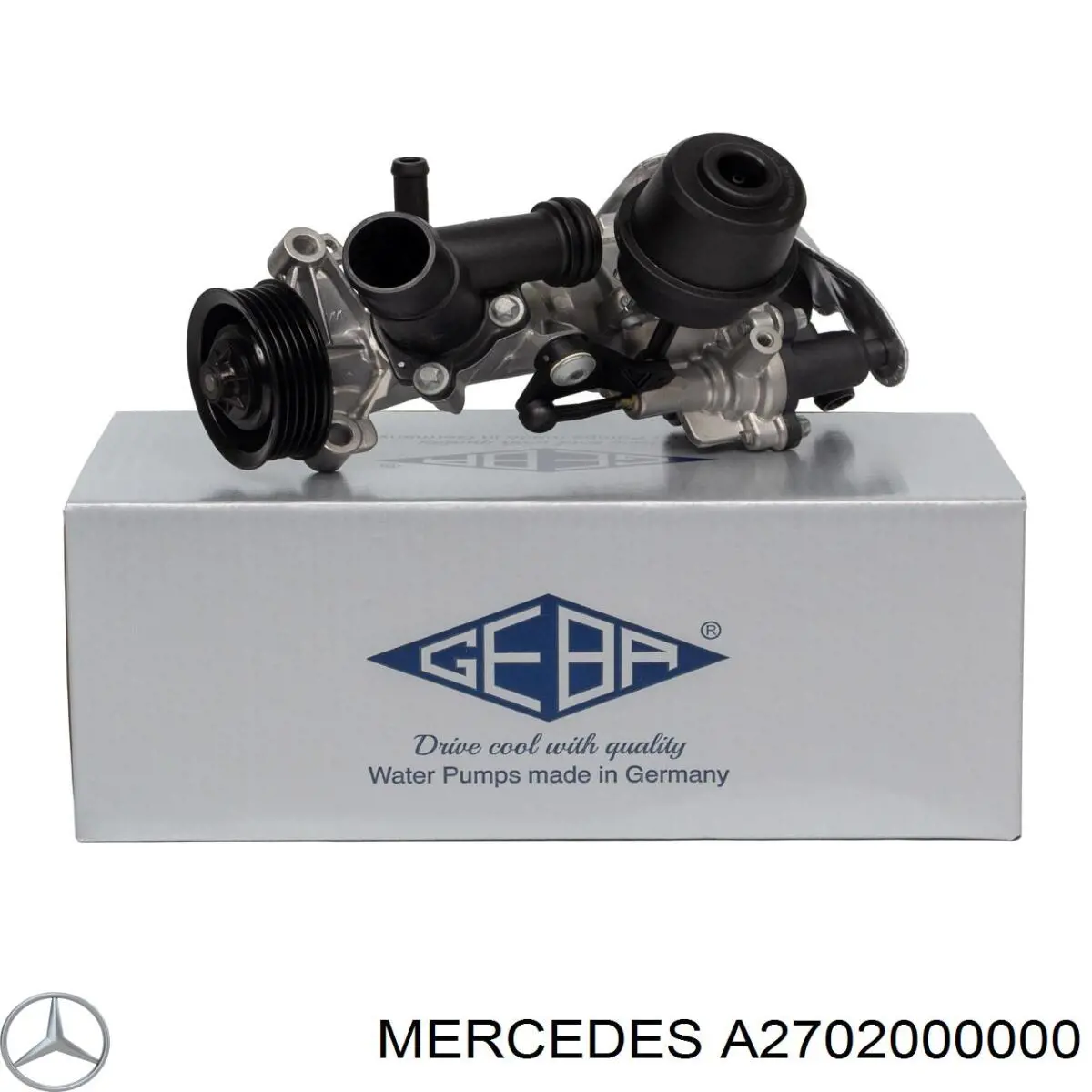 A270200060180 Mercedes bomba de água (bomba de esfriamento)