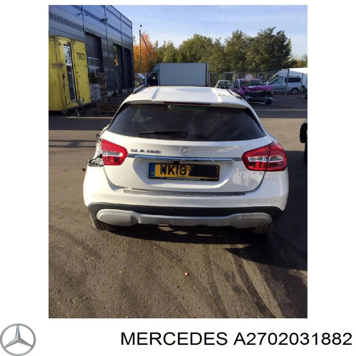  Mercedes A2702031882 цена, от 7.96 USD