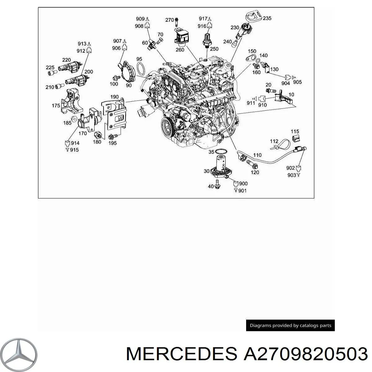  A2709820503 Mercedes