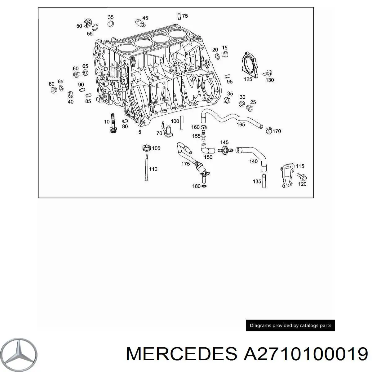 A2710100019 Mercedes 