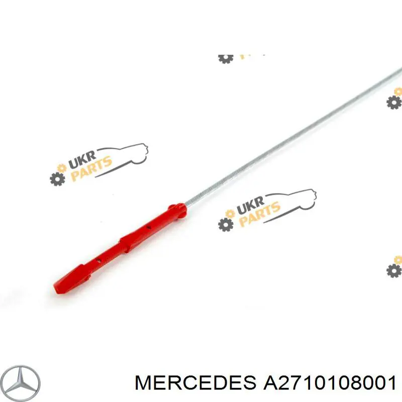 A2710108001 Mercedes guia de sonda indicador do nível de óleo no motor