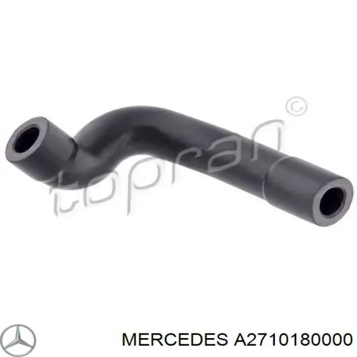 2710180000 Mercedes cano derivado de ventilação de cárter (de separador de óleo)