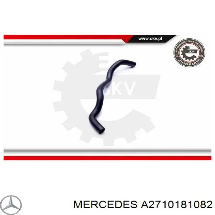 Патрубок вентиляции картера, маслоотделителя Mercedes A2710181082 цена, от 4.81 USD