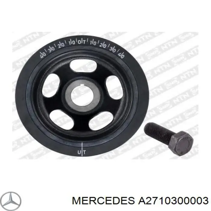 A2710300003 Mercedes Polia de cambota