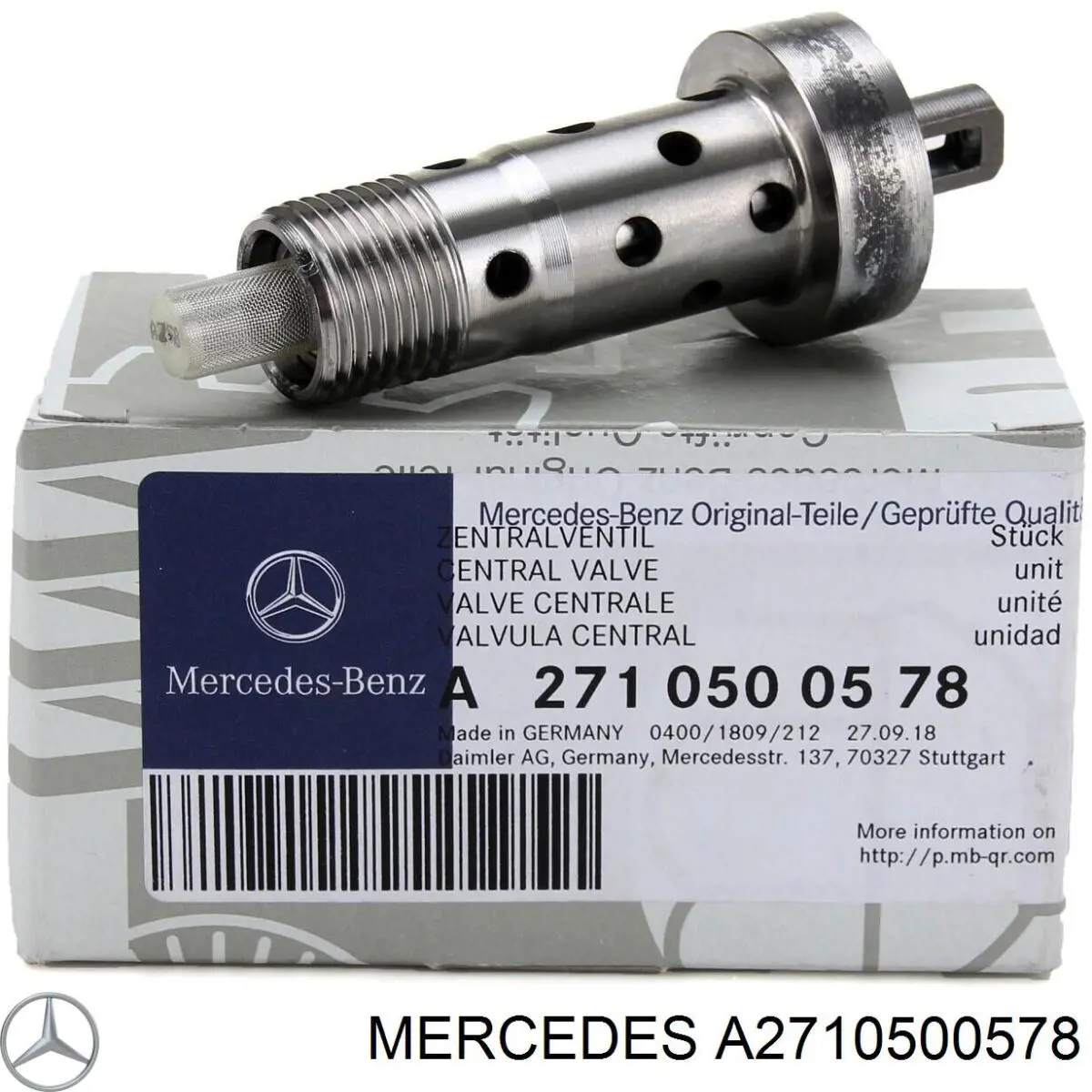 A2710500578 Mercedes клапан электромагнитный положения (фаз распредвала)