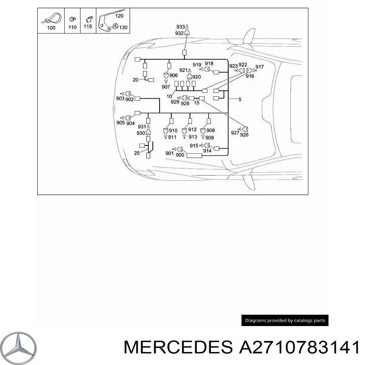 A2710783141 Mercedes 