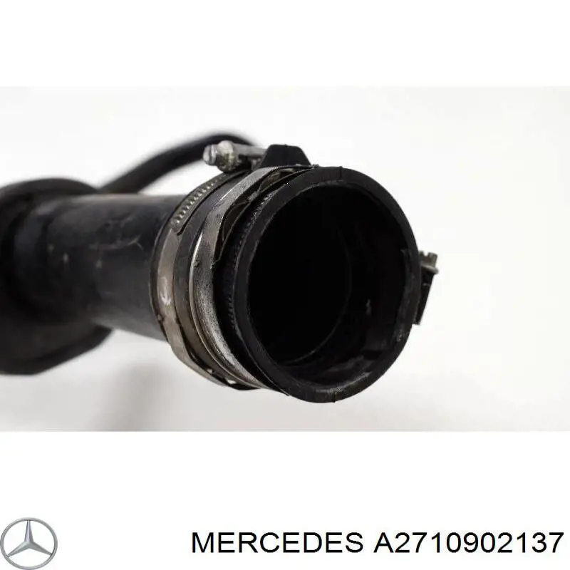 A2710902137 Mercedes патрубок воздушный, выход из турбины/компрессора (наддув)