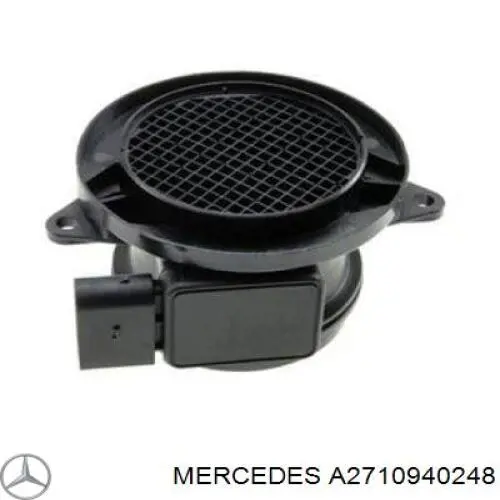 A2710940248 Mercedes sensor de fluxo (consumo de ar, medidor de consumo M.A.F. - (Mass Airflow))