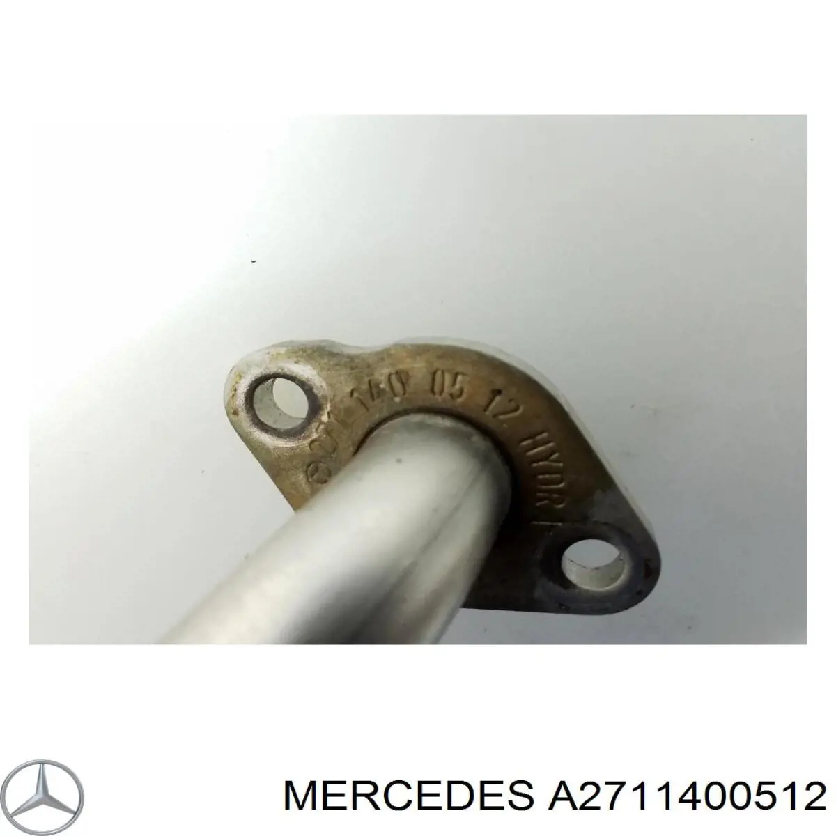 Купить A2711400512 Mercedes Патрубок системы рециркуляции отработавших газов EGR