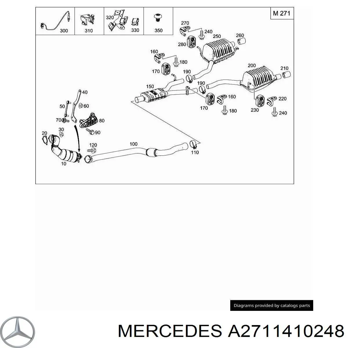  A2711410248 Mercedes