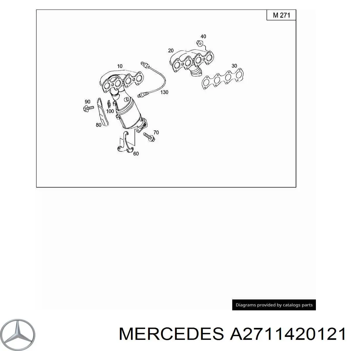 A2711420121 Mercedes 