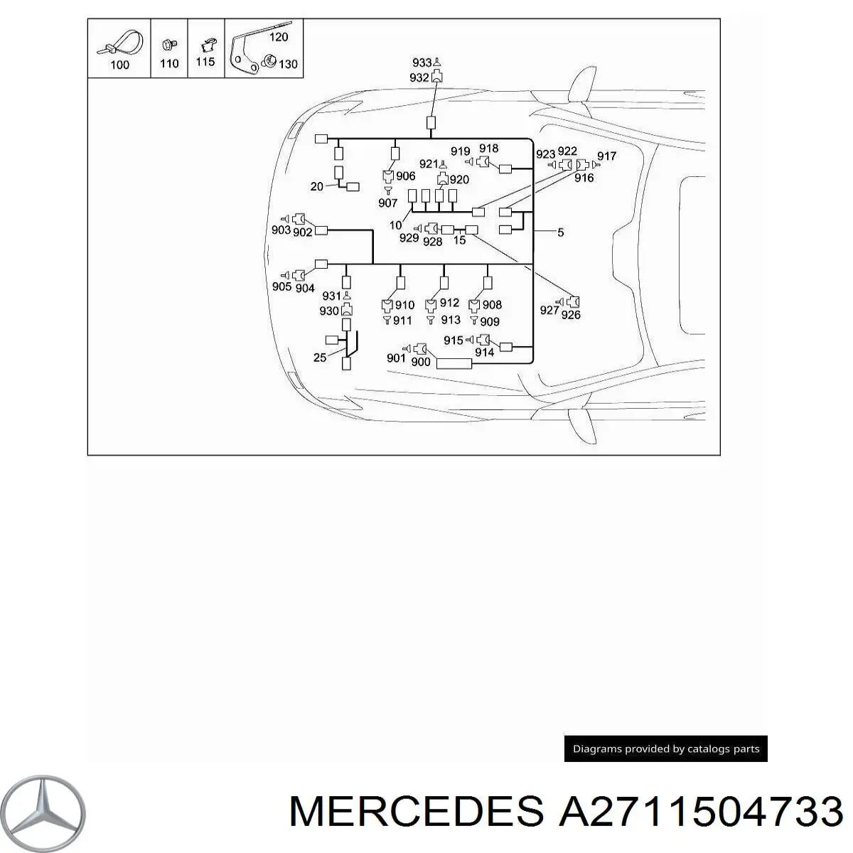 A2711504733 Mercedes 