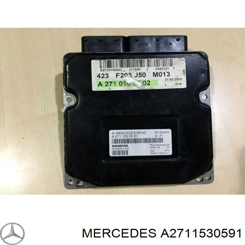 Купить A2711538479 Mercedes Электронный блок управления двигателем