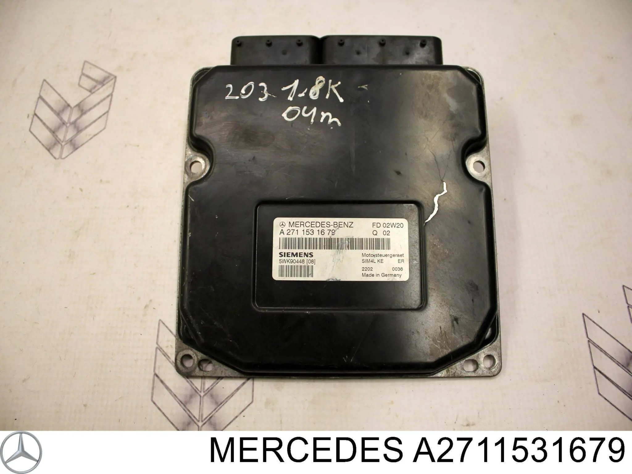 ЭБУ двигателем Mercedes 271153847980 цена, от 63.35 USD