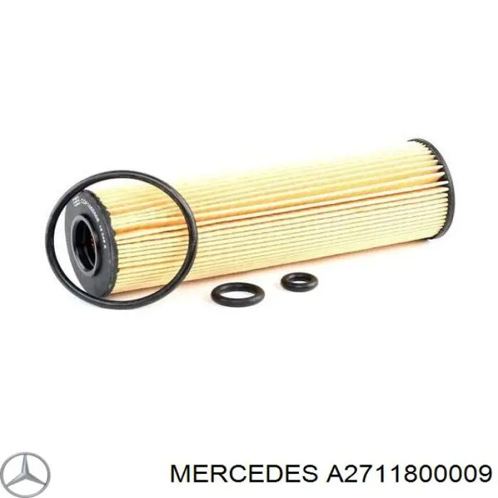 A2711800009 Mercedes масляный фильтр