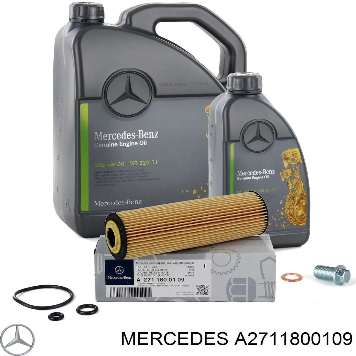 Фильтр масла Mercedes A2711800109