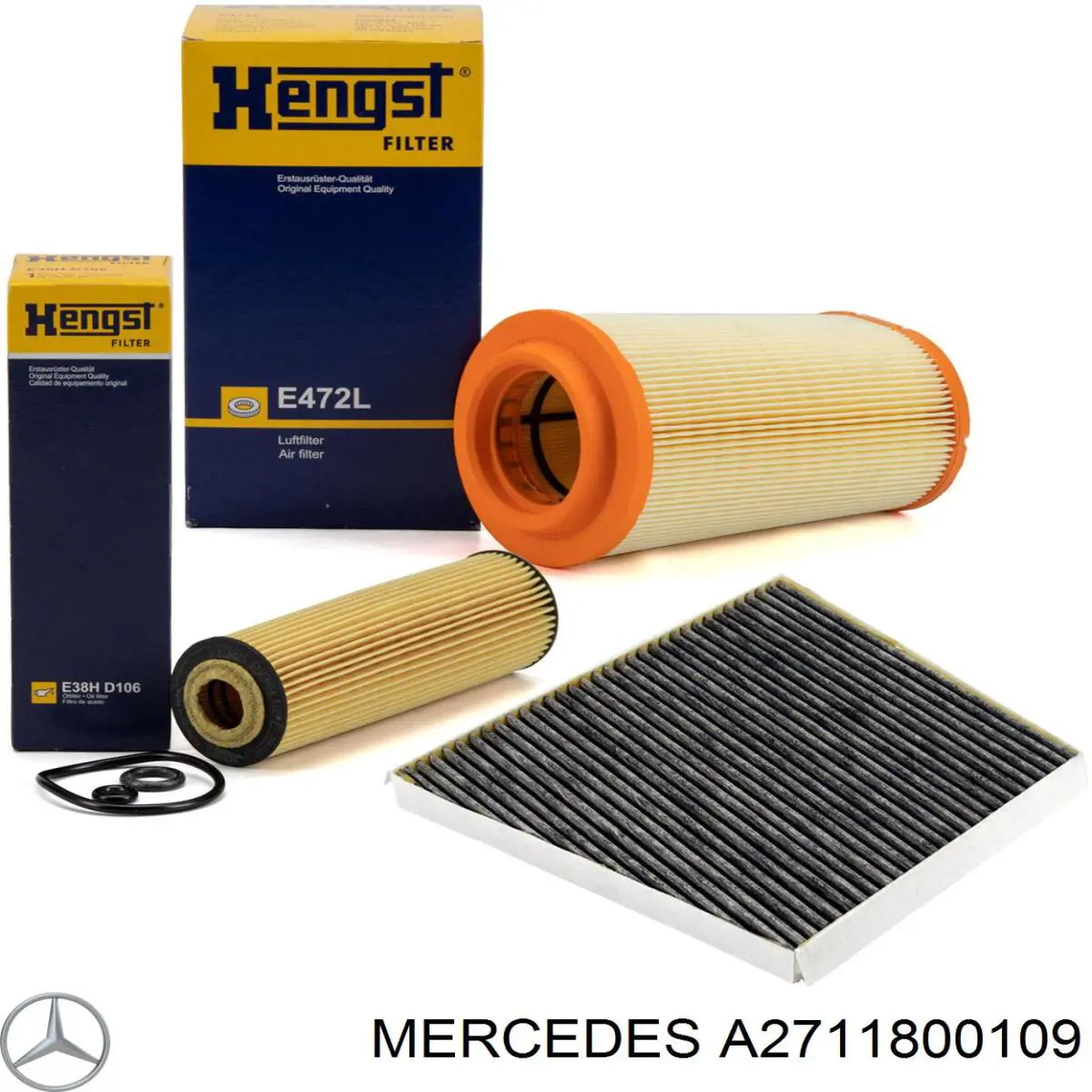 Купить A2711800109 Mercedes Фильтр центробежный очистки масла
