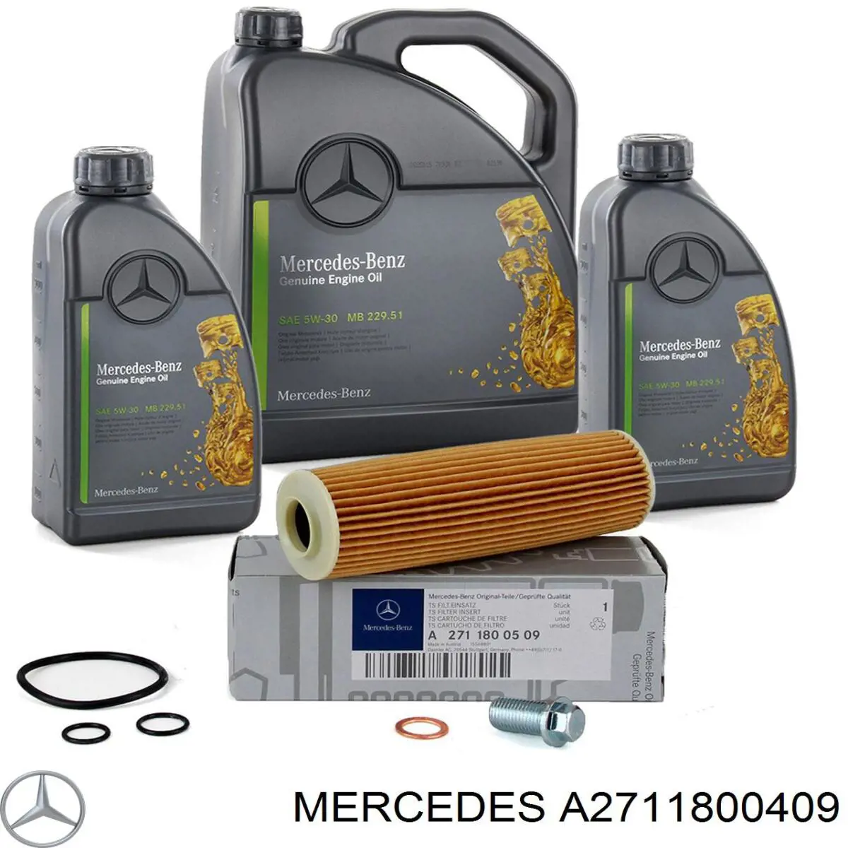 Купить A2711800409 Mercedes Фильтр центробежный очистки масла