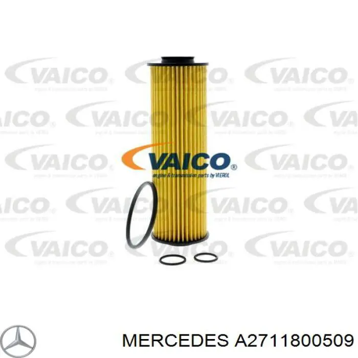 Filtro de óleo Mercedes A2711800509 preço, a partir de 10,30 USD