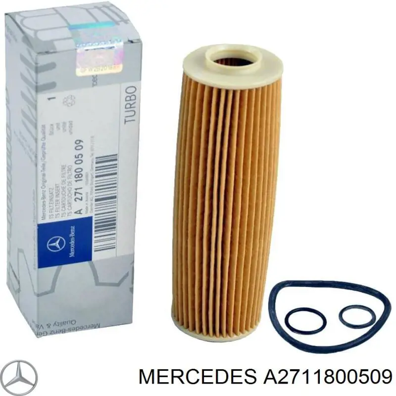 Filtro de óleo Mercedes A2711800509
